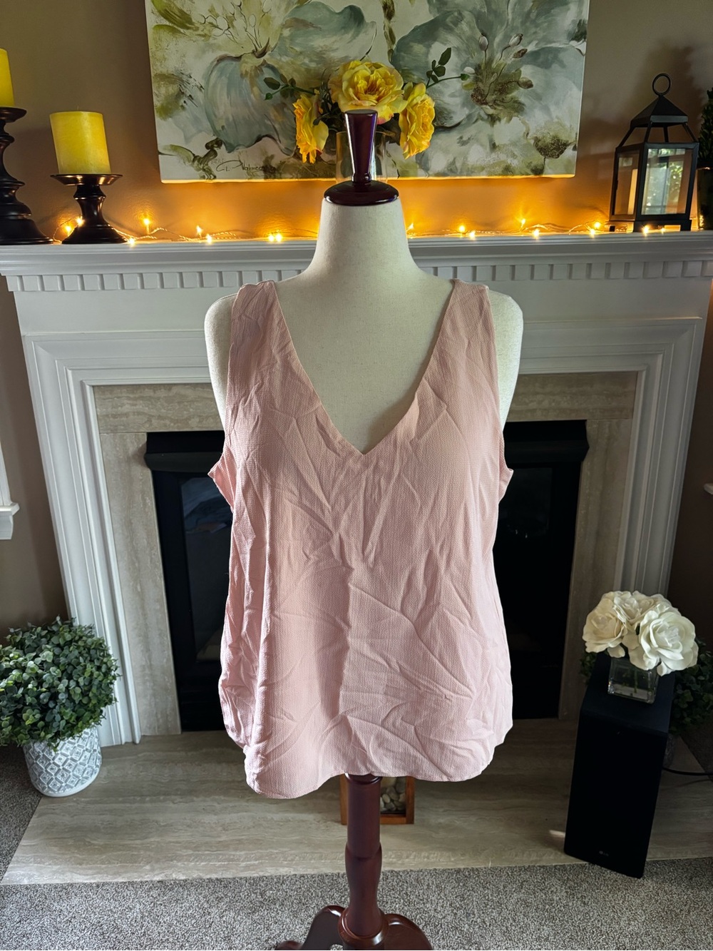 *NEW* Nordstrom WAYE (Where Are You From) Tank Blouse - Size: 2X